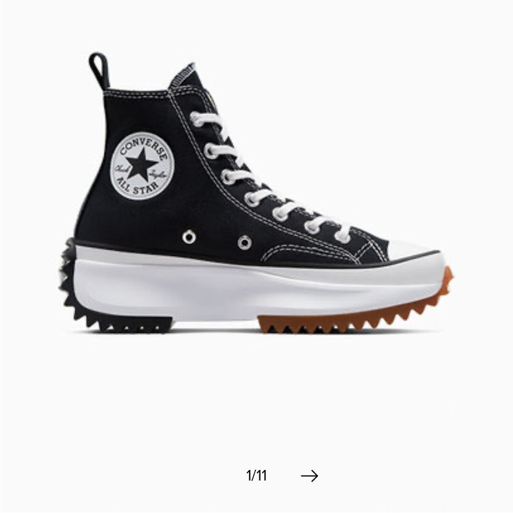 Converse Run Star Hike Canvas Platform